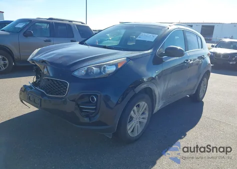 2017 Kia Sportage Lx из США, поврежденный, VIN KNDPMCAC6H7033200